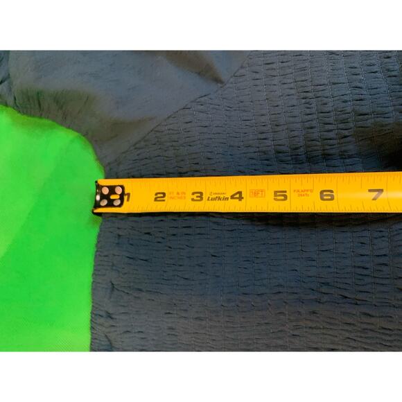 Torrid Dress Size 1X 14-16 Dark Blue Chambray Long Sleeve Smoked Peasant - Picture 5 of 10